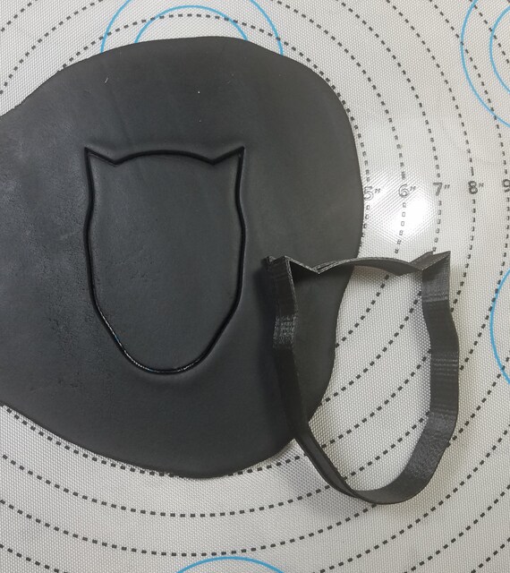 Black Panther Cookie and Fondant Cutter Fondant 2pc