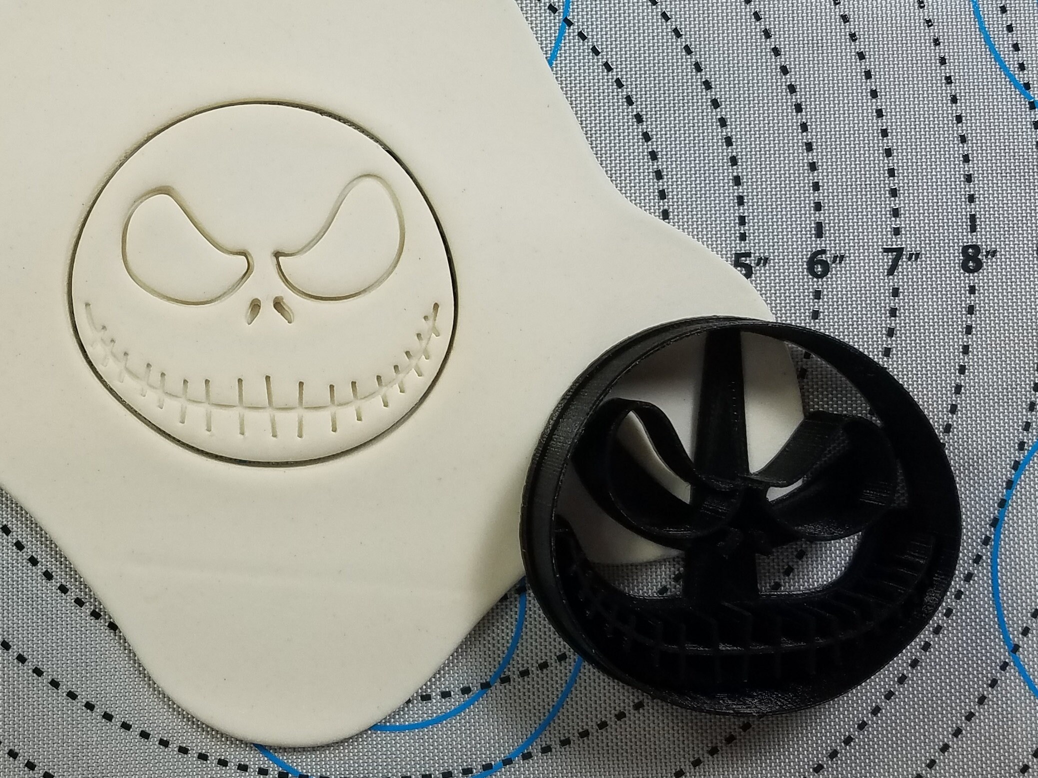 Jack Skellington Nightmare Before Christmas Inspired Cookie Cutter