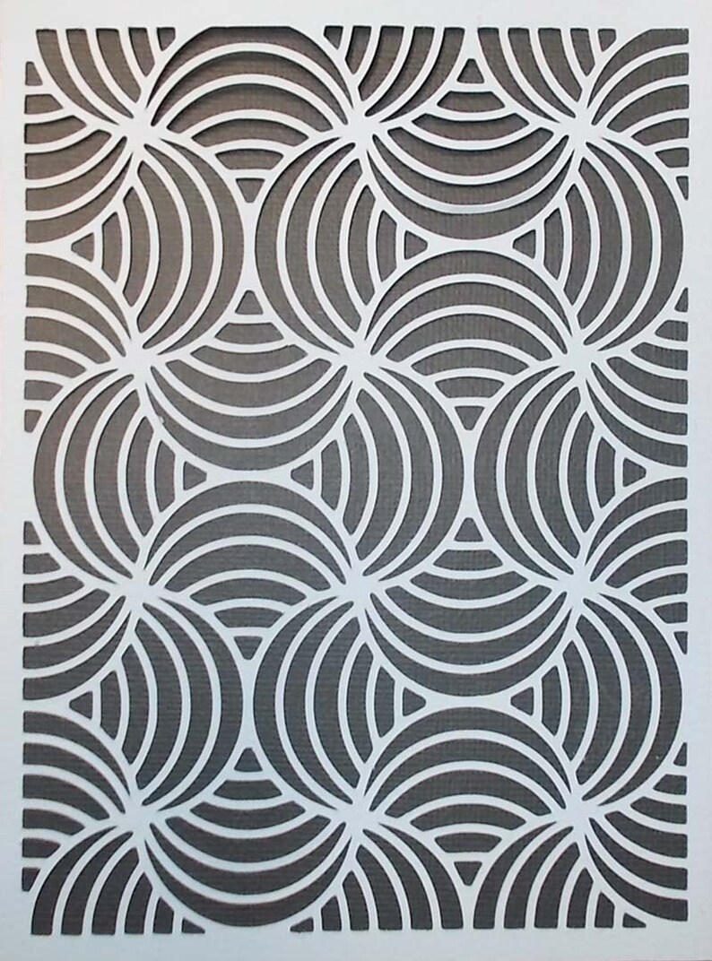 Background Stencil 03 Etsy