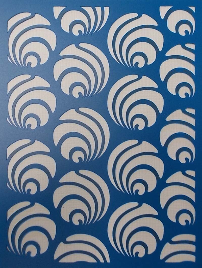 Background Stencil 05 Etsy