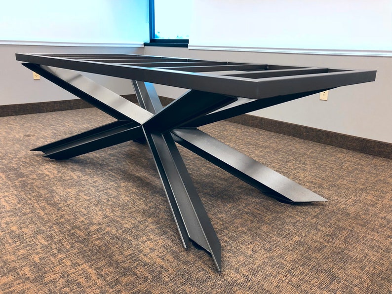 Industrial Conference Room Table Legs / Metal Table Legs Etsy