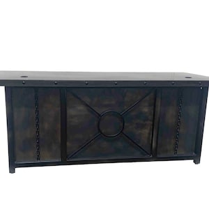 Industrial Home Office or Executive Desk with Drawers | Etsy