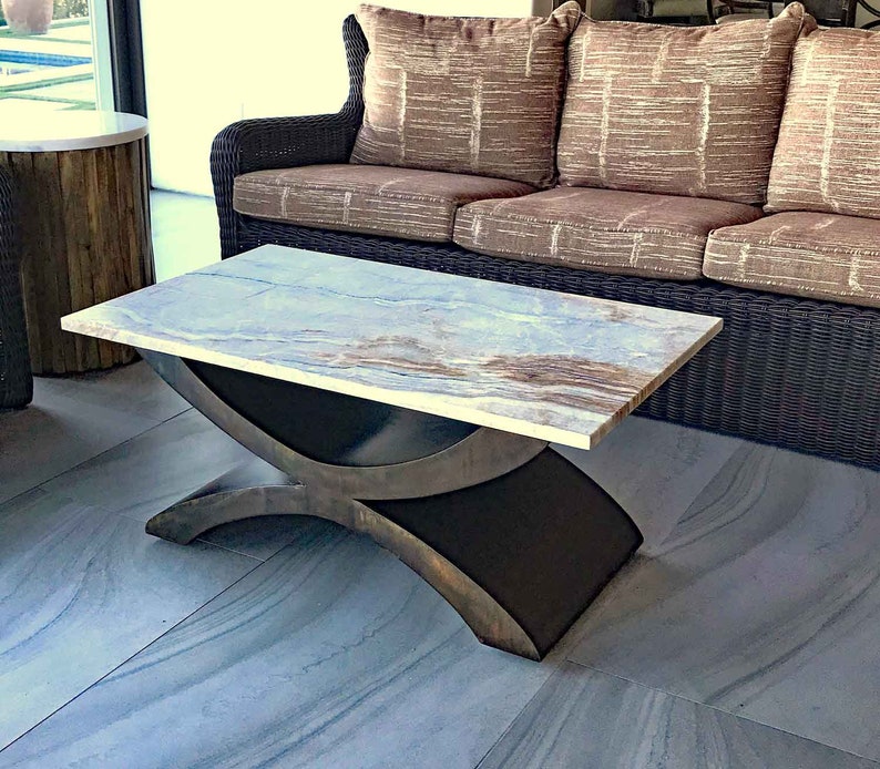Metal Coffee Table Base Dine Console Or Conference