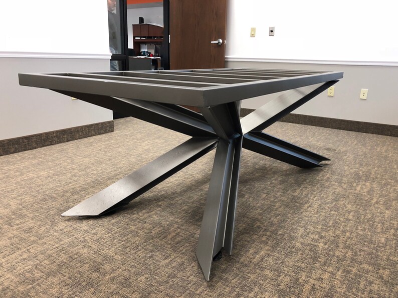 Industrial Conference Room Table Legs / Metal Table Legs Etsy