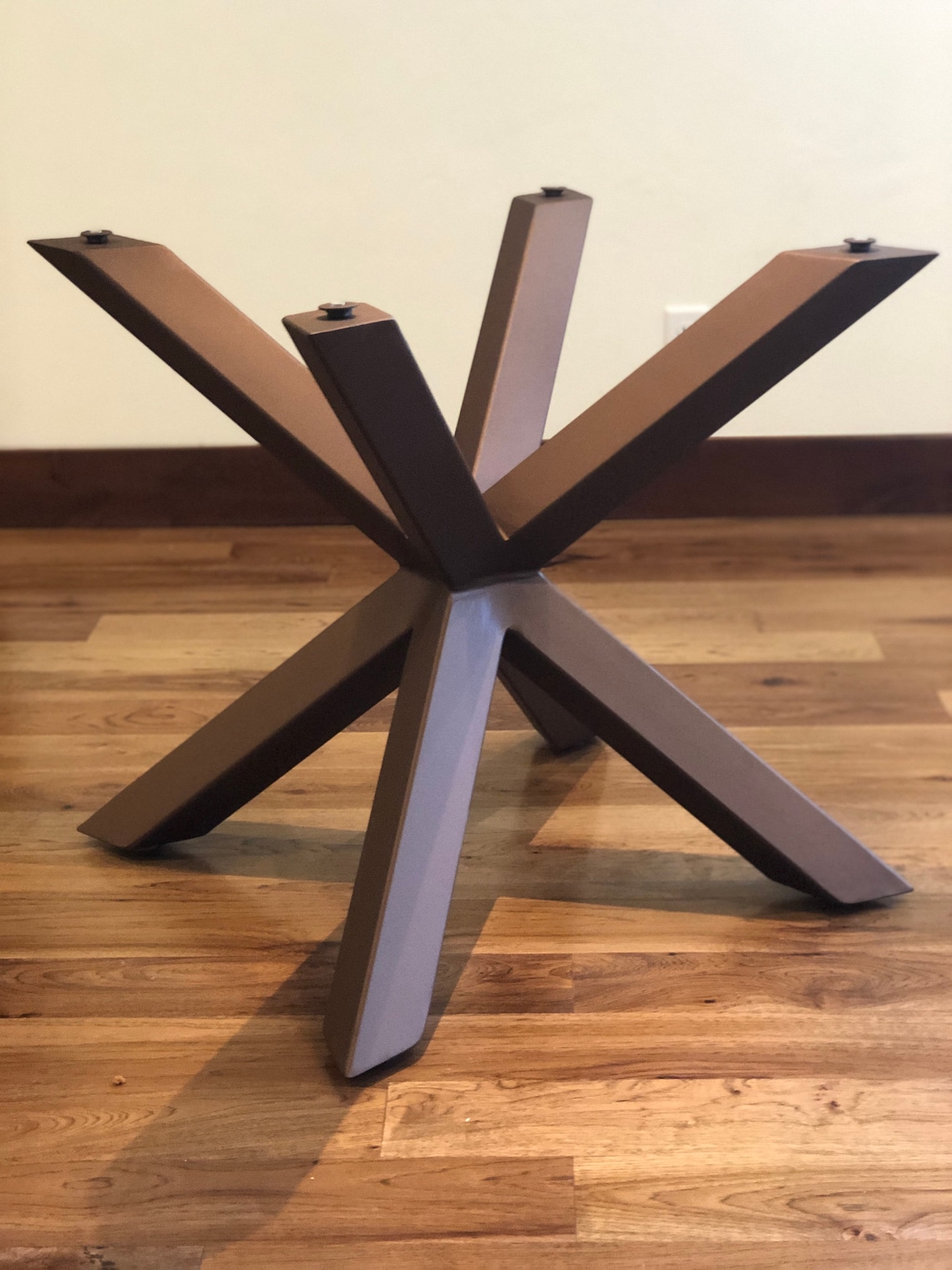 Mid Century Modern Dining Pedestal Table Base Etsy