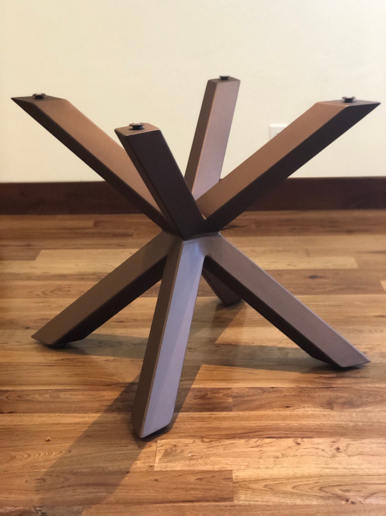 Mid Century Modern Dining Pedestal Table Base Etsy