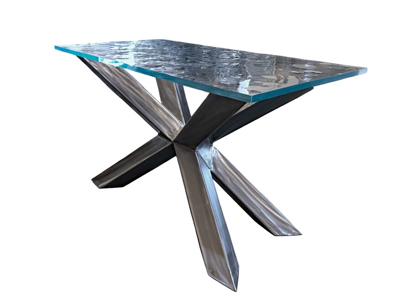 Glass Console Table Etsy