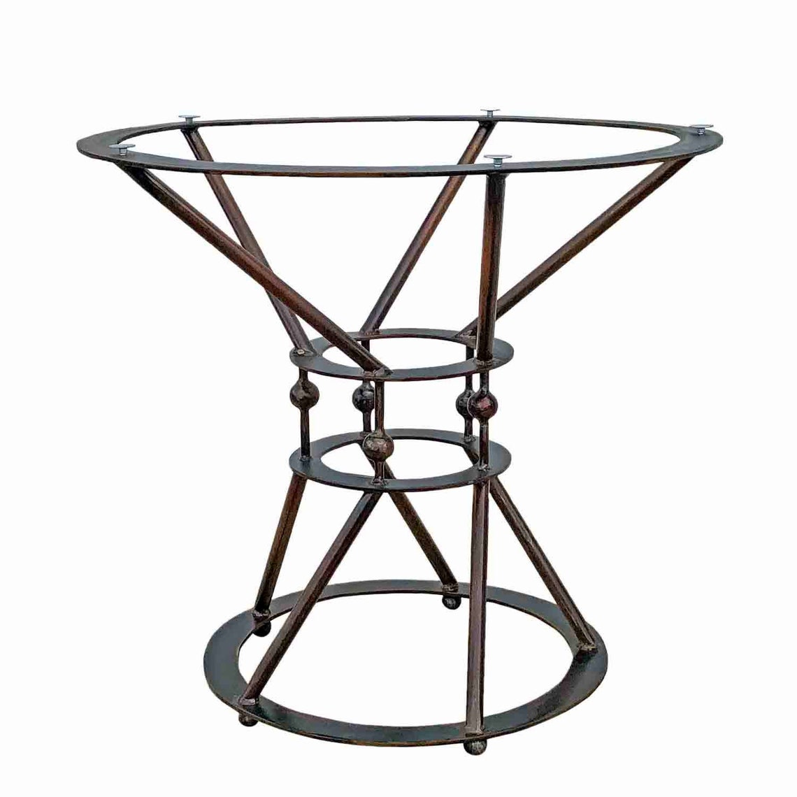 Small Round Dining Table Base Round Foyer Table Etsy