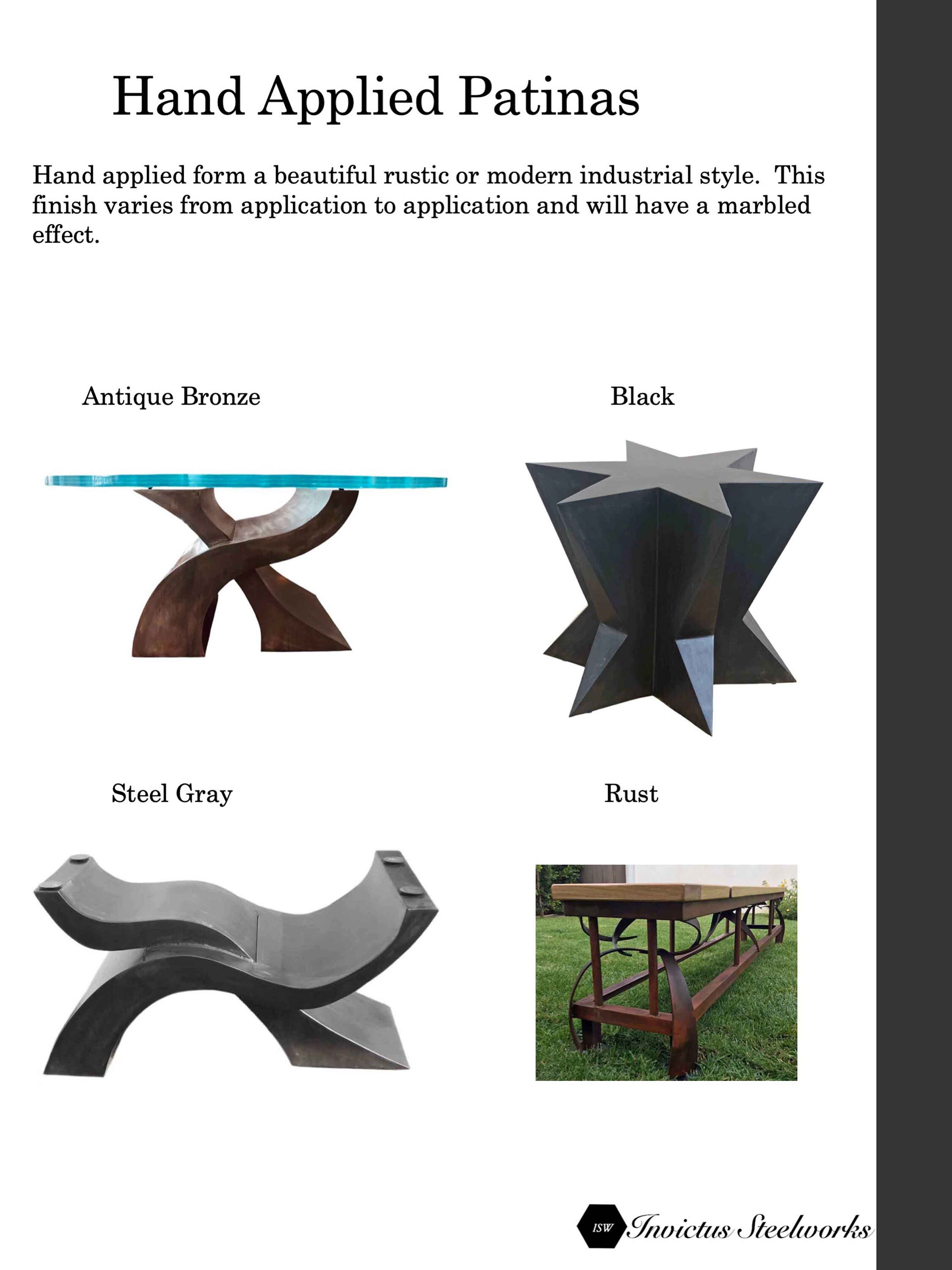 Geometric Metal Table Base Pedestal Table Base Star Shaped Etsy