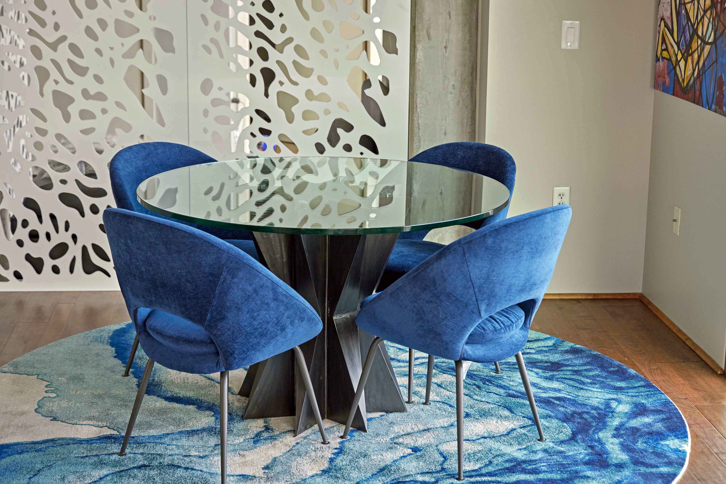 Geometric Metal Table Base Pedestal Table Base Star Shaped Etsy