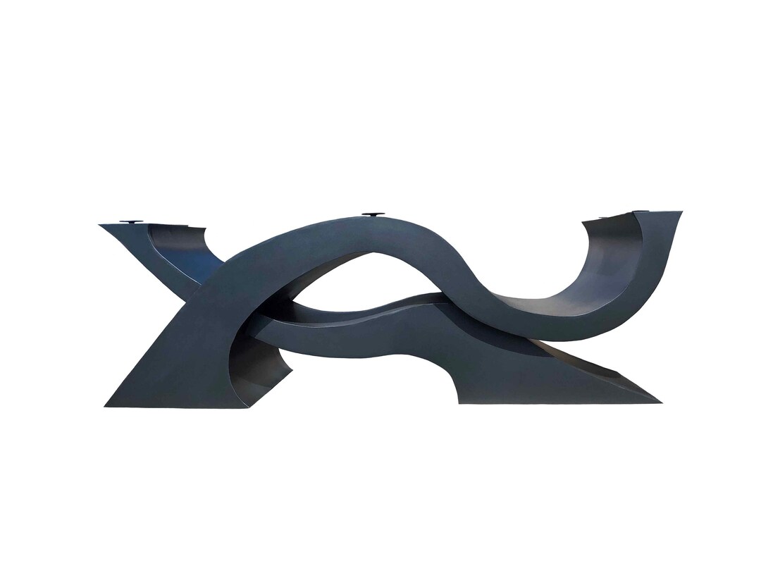 Sculptural Table Base Pedestal Table Etsy