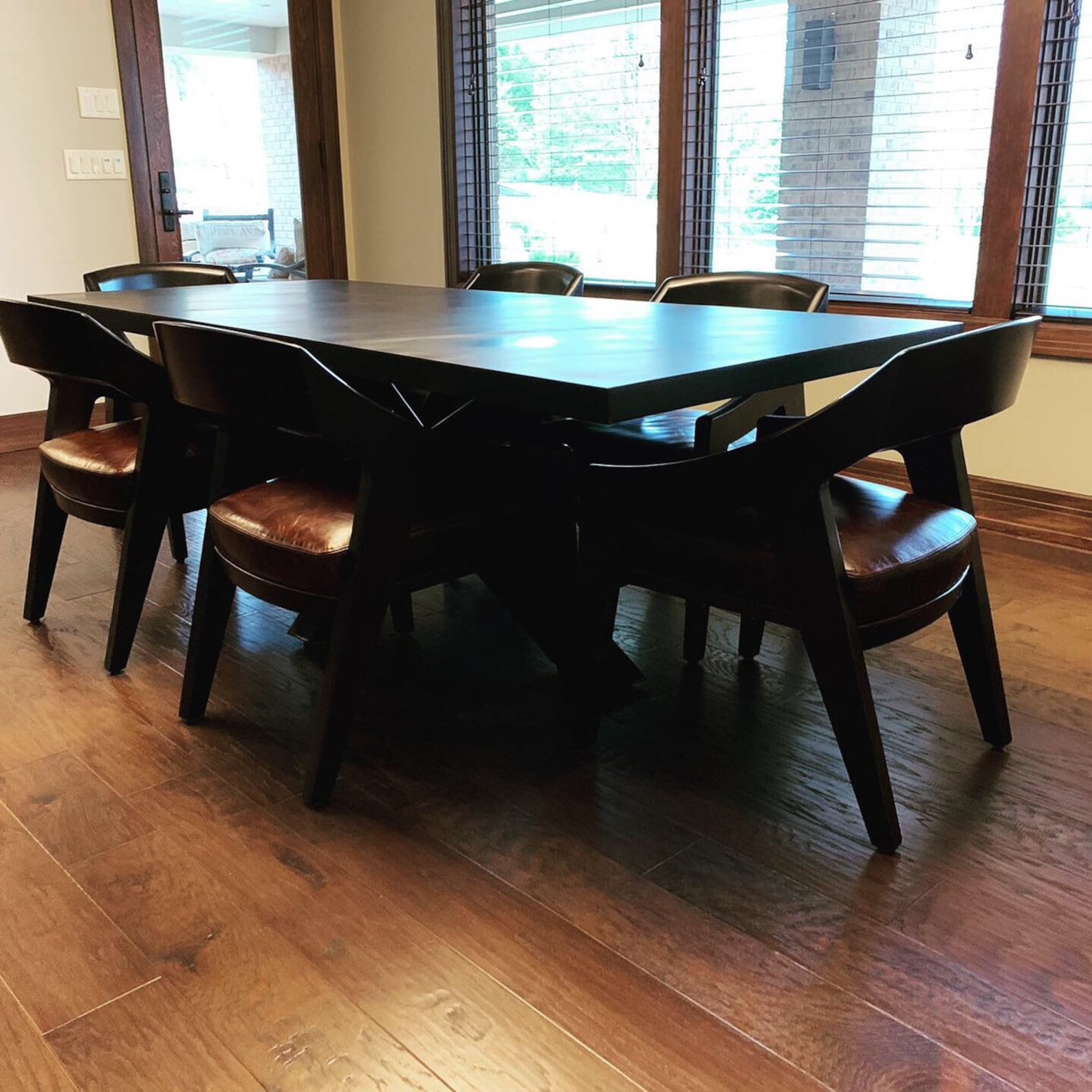 Industrial Metal Dining Table Metal Top Dining Table Etsy