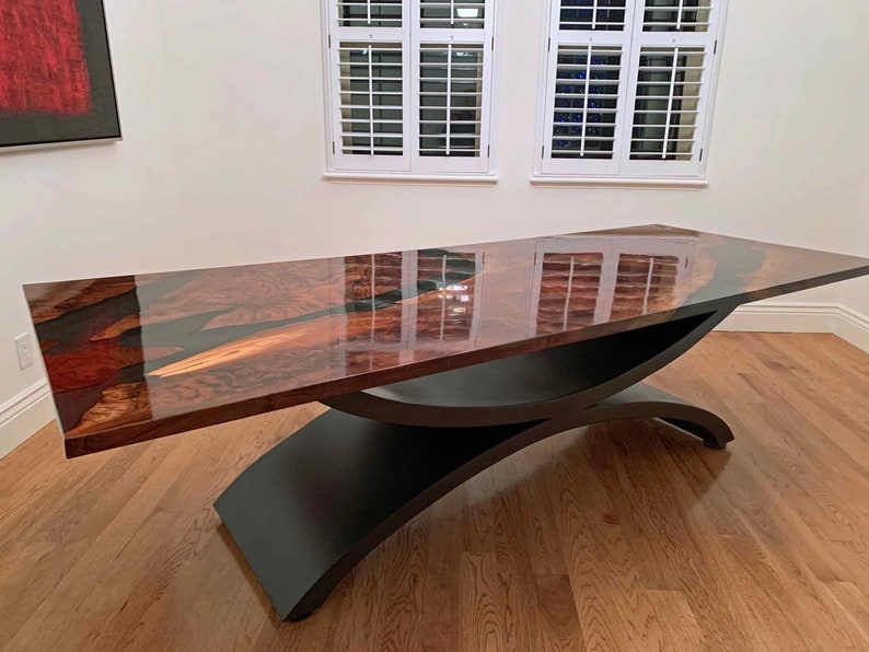 Arc Pedestal Base Dining Table Base Metal Pedestal Table Etsy