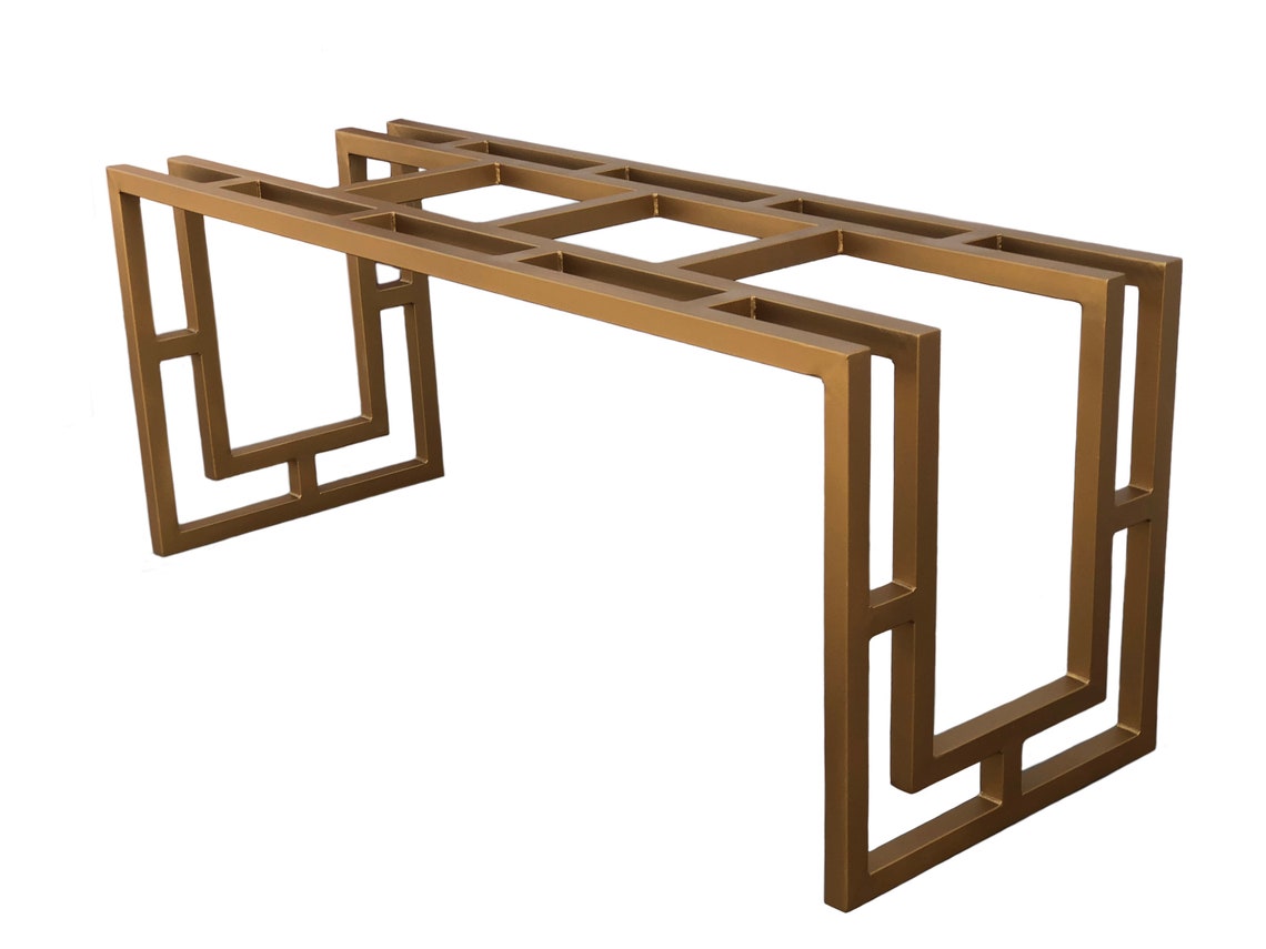 Metal Table Base Art Deco Dining Table Base Etsy