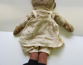 Vintage PF Volland Raggedy Ann Doll From 1931-33, Original