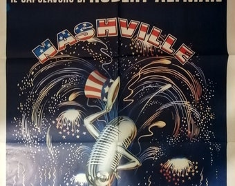 Big Vintage Original Film Poster Nashville - Robert Altman - Size: 100x140 CM