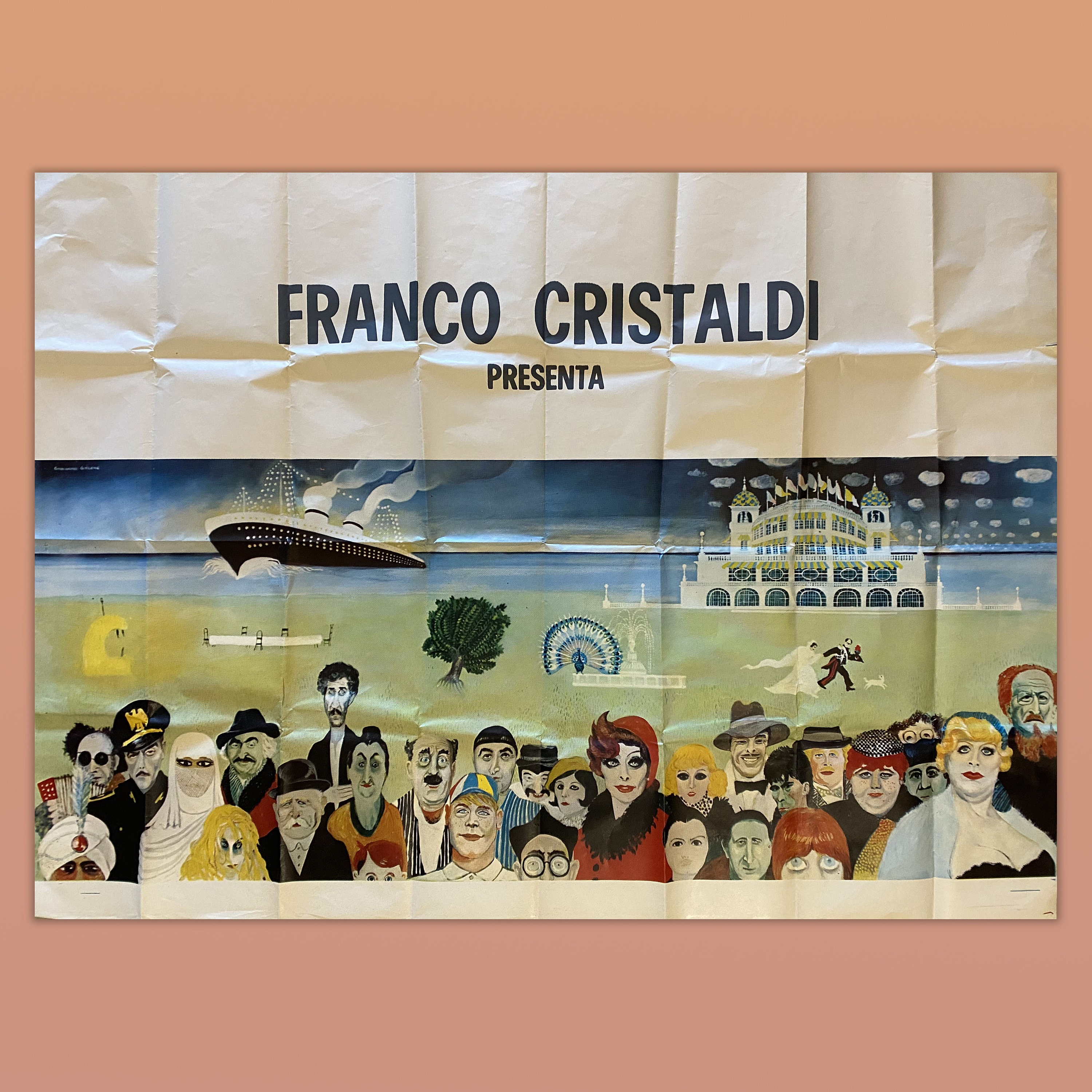 Poster Amarcord 140x100 Federico - Etsy