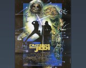 Vintage Original Film Poster Star Wars Return of the Jedi Special Edition Size 100x140 CM