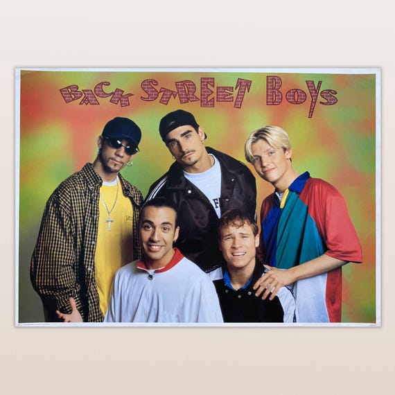 Vintage Poster Backstreet Boys 1997 70X100 CM Etsy Ireland