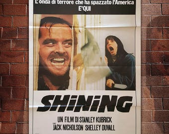 Affiche cinématographique originale The Shining , Stanley Kubrick -  Taille: 100x140 CM