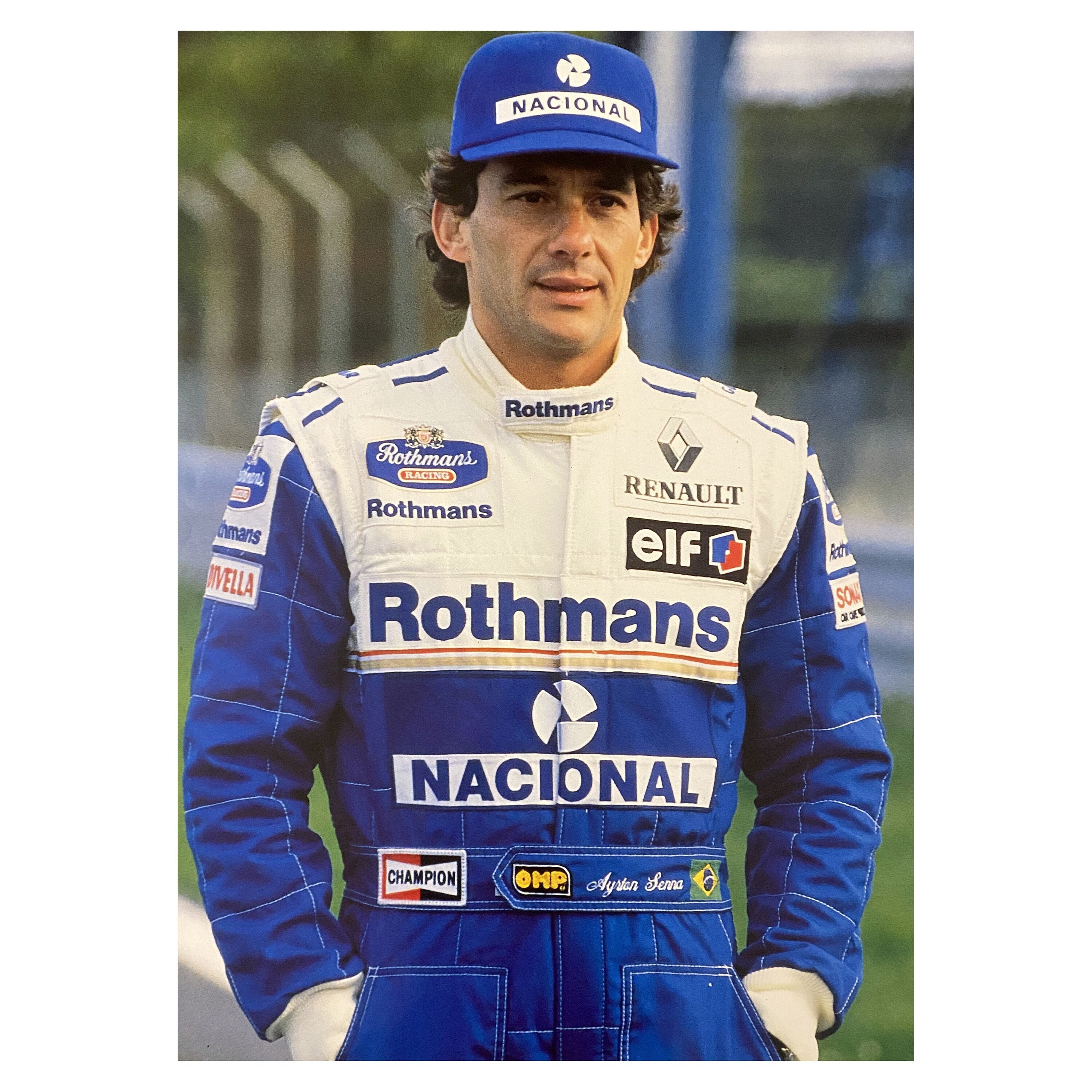 Vintage Poster Ayrton Senna 1994 Formula Renault Size 675X94 - Etsy