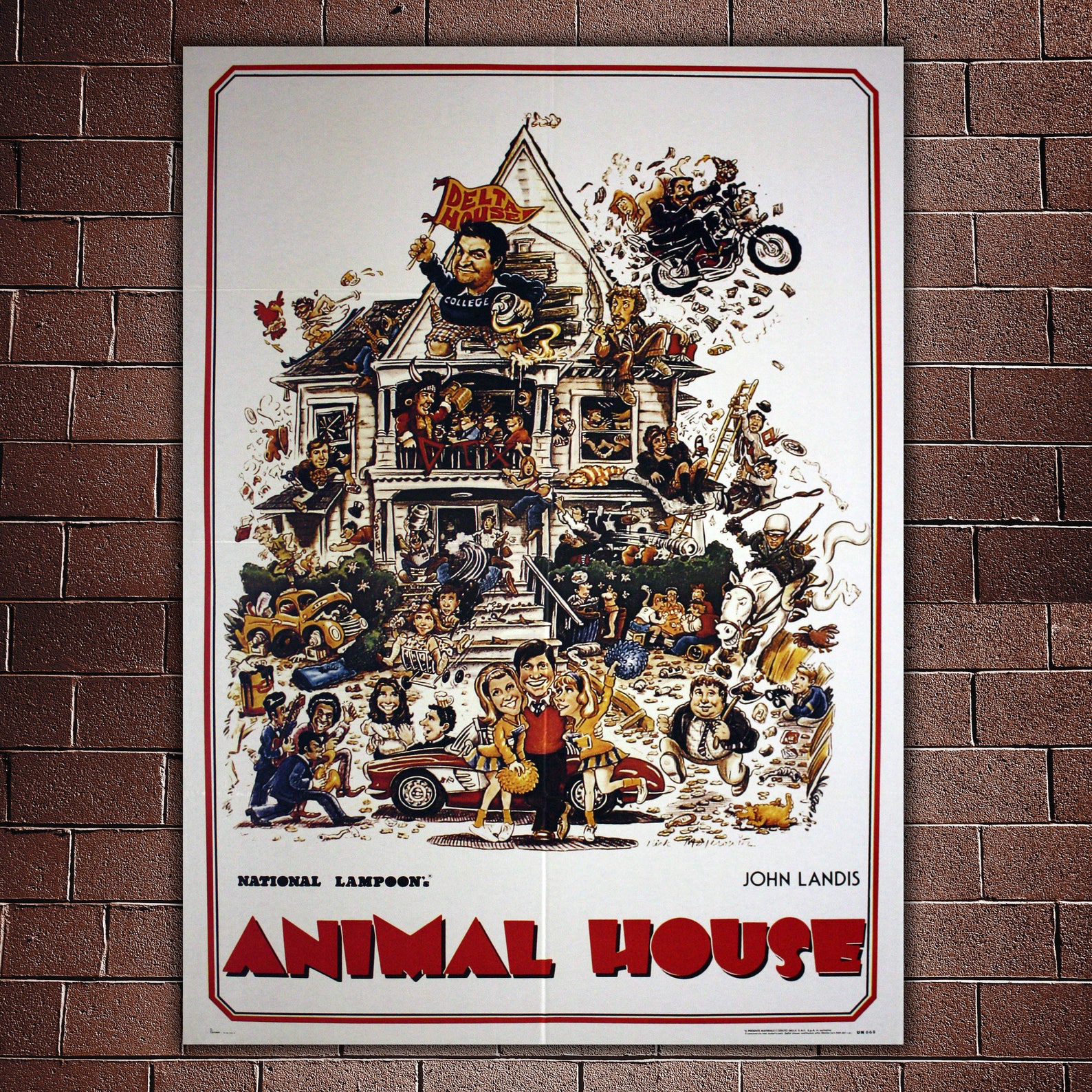 Original Movie Poster Animal House Size 100x140 CM Etsy