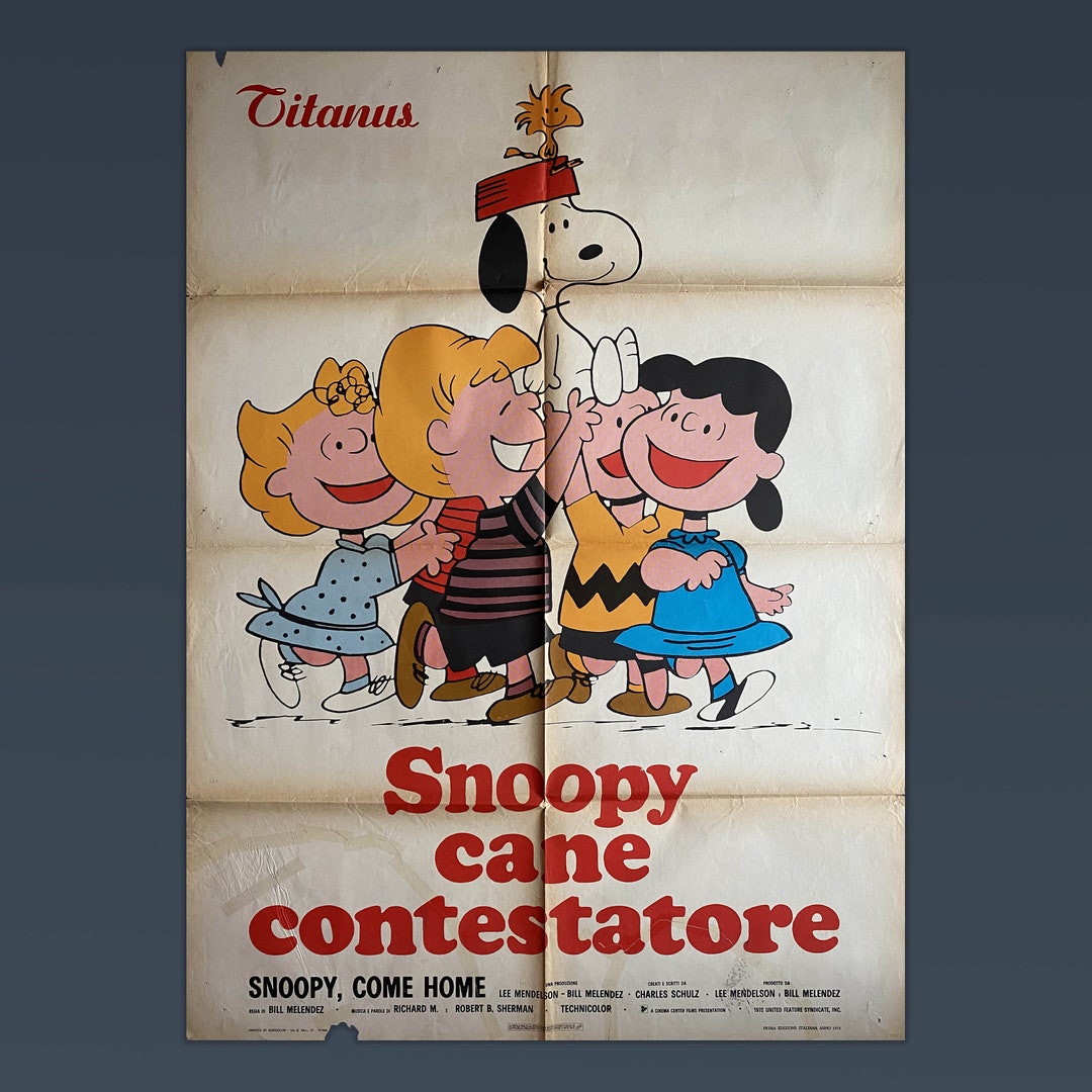 Snoopy, Come Home Movie Poster 1973 Japanese 1 panel (20x29)