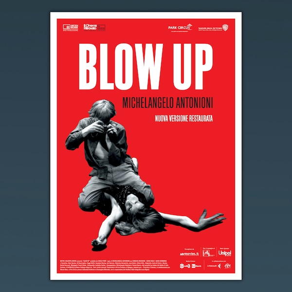 Big Film Poster 2F Blow Up - Michelangelo Antonioni - Size 100X140 CM