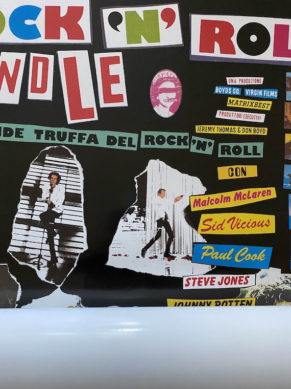 Vintage Poster the Great Rock 'n' Roll Swindle - Sex Pistols Vintage Poster the Great Rock 'n' Roll Swindle - Sex Pistols