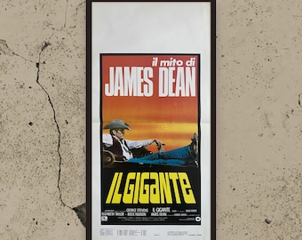 Original Poster The Giant - James Dean - Giant - 33 x 70 CM