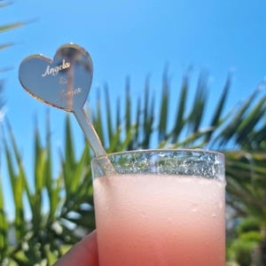 Personalisierter Cocktail-Rührstab, Cocktail-Rührer, Cocktail-Rührer, Geburtstags-Gastgeschenke, moderne Hochzeit