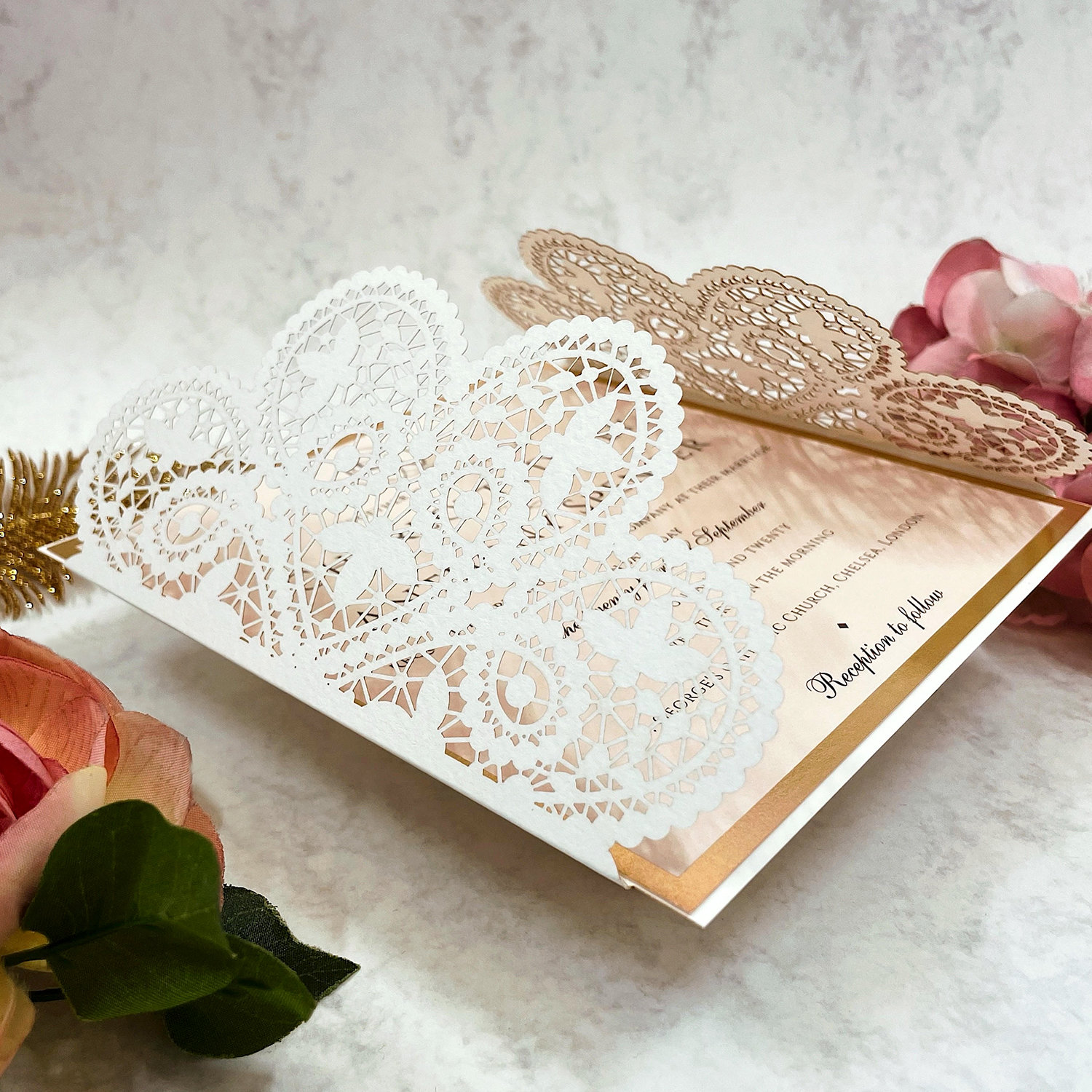 Gospre Elegant Nvtatons Cards Kts, 20PCs Laser Cut L... Https