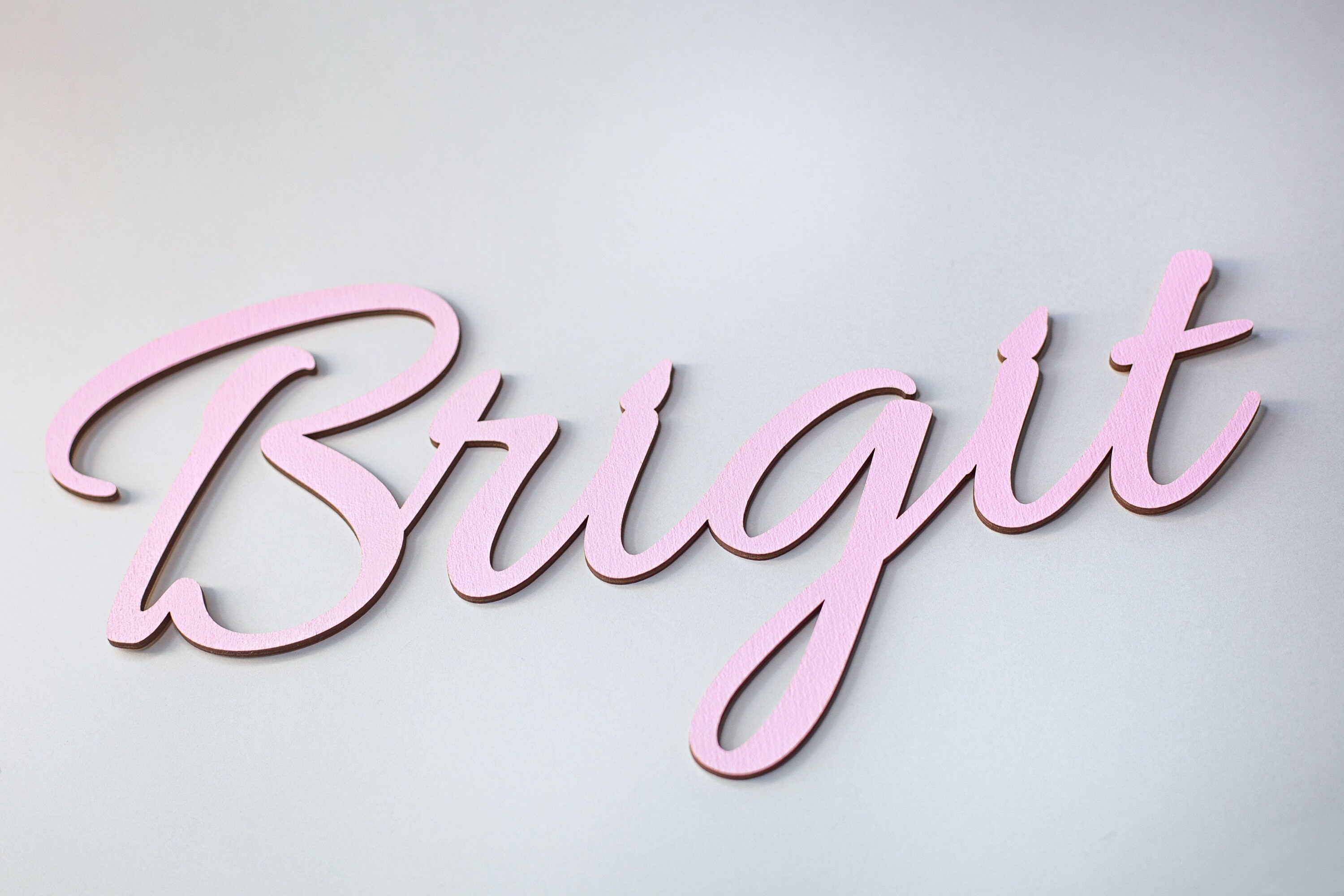 Personalized Wooden Name Wall Decoration Name Sign 20cm Etsy