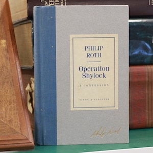 Operation Shylock: A Confession by Philip Roth hardcover advanced reading copy