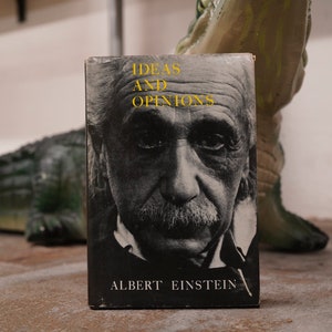 Ideas and Opinions by Albert Einstein 1954 (Bonanza Books)