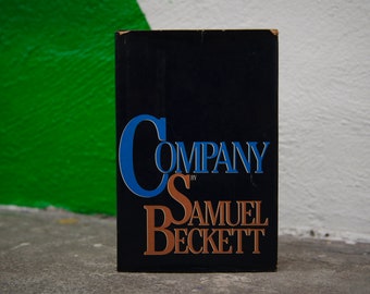 Company by Samuel Beckett (Random House 1980) - First American Edition First Printing