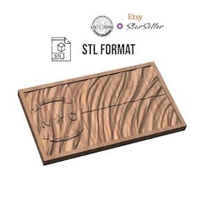 May include: A wooden carving of the Texas state flag. The flag features a blue star in the center of a white shield, surrounded by the words "Texas" and "1836". The flag is carved in a woodgrain pattern.