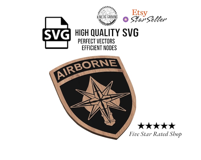 Special Operations Command - North (SOCNORTH) Patch Logo Military SVG File for Woodworking, CNC, Printing and Lasering