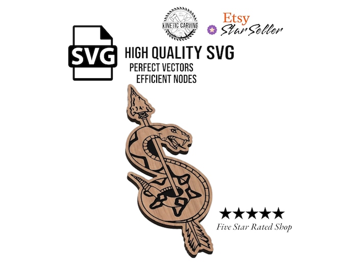 Sniper School Patch Logo Military SVG File for Woodworking, CNC, Printing and Lasering
