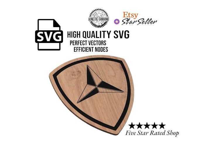 3rd Division Patch Military SVG File for Woodworking, CNC, Printing and Lasering