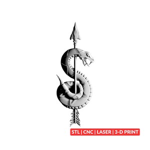 Insigne de tireur d'élite tactique Sniper School (fichier STL) | Fichier de sculpture CNC 3D, relief en bois, prêt pour l'impression 3D