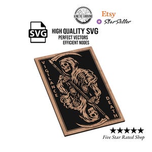 Archivo SVG de la Parca: Diseño de guadaña de esqueleto cortado con láser (descarga digital)