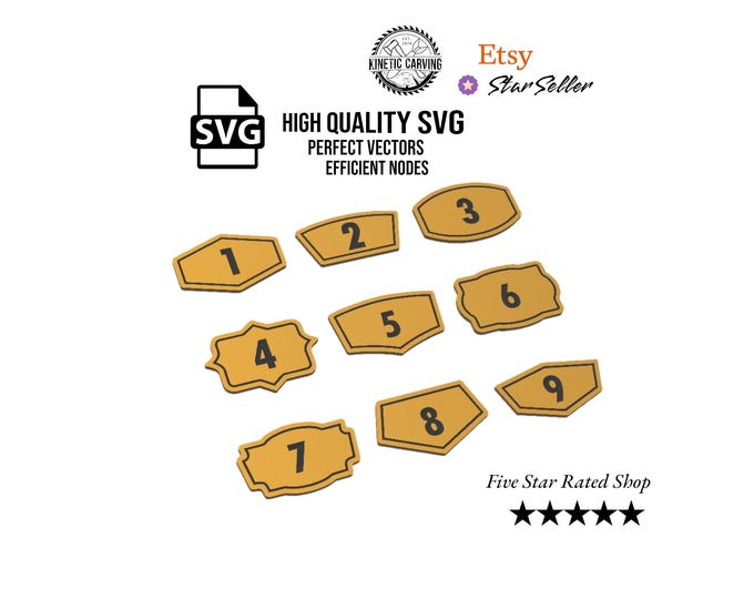 Leather Patch SVG Files: CNC Laser Cutting Templates (Digital Download)