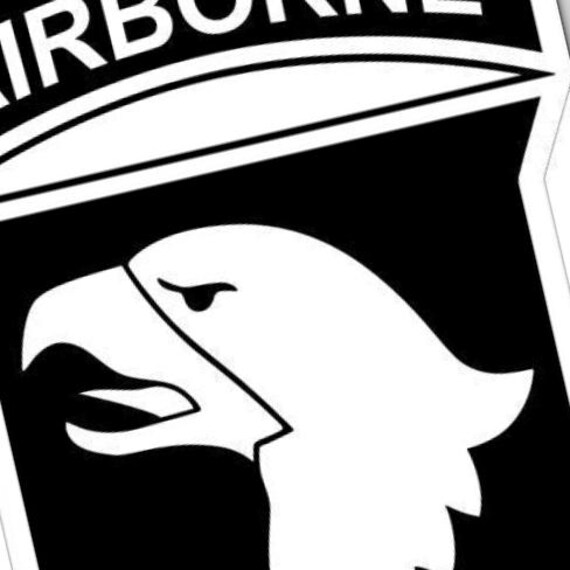 101st Airborne Division Logo SVG | CNC Laser Cut File, Wood Wall