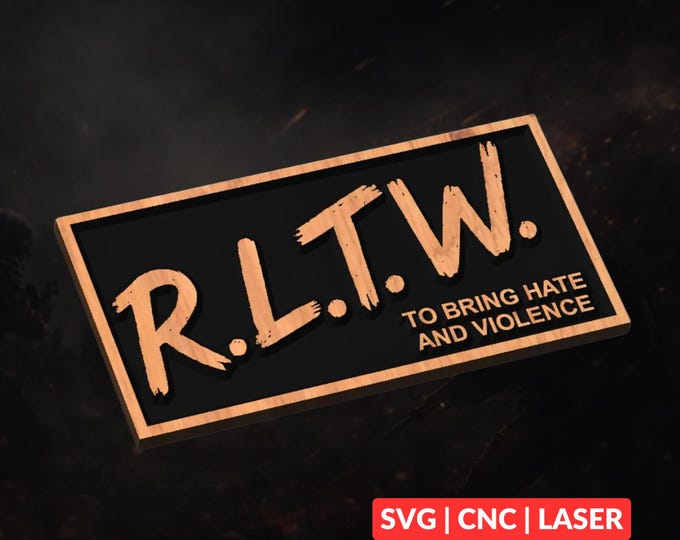 75th Ranger Regiment (RLTW) SVG | CNC Laser Cut File, Wood Wall Art, Glowforge Engraving, LightBurn Ready