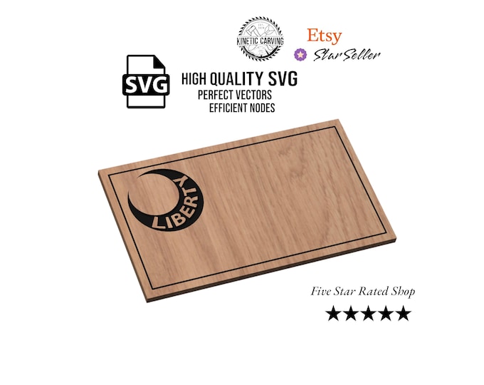 Moultrie "Liberty" Flag SVG File for Woodworking, CNC, Printing and Lasering