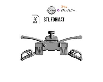 Armor Branch STL File for 3D Printing, CNC Woodworking, and 3D Laser Engraving