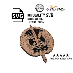 TACP Luftwaffe SVG | CNC Laser Cut Datei, Laser Cut Datei, Laser Cut Datei, Glowforge Gravur, LightBurn Ready