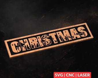 Christmas Nativity Scene SVG | CNC Laser Cut File, Wood Wall Art, Glowforge Engraving, LightBurn Ready