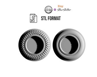 Clay Discs STL File for Woodworking, CNC, Printing and Lasering
